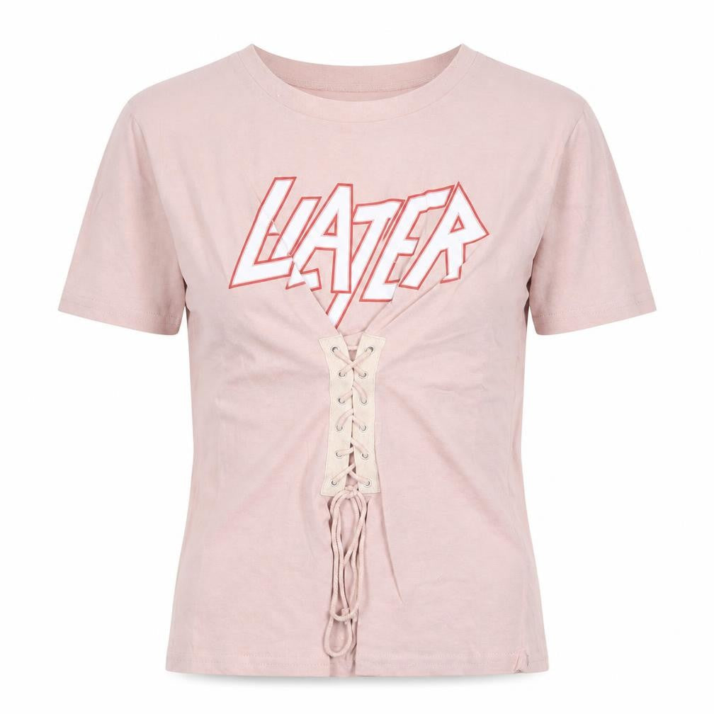 Eight Paris Womens Pink Cotton Basic T-Shirt Size S Round Neck