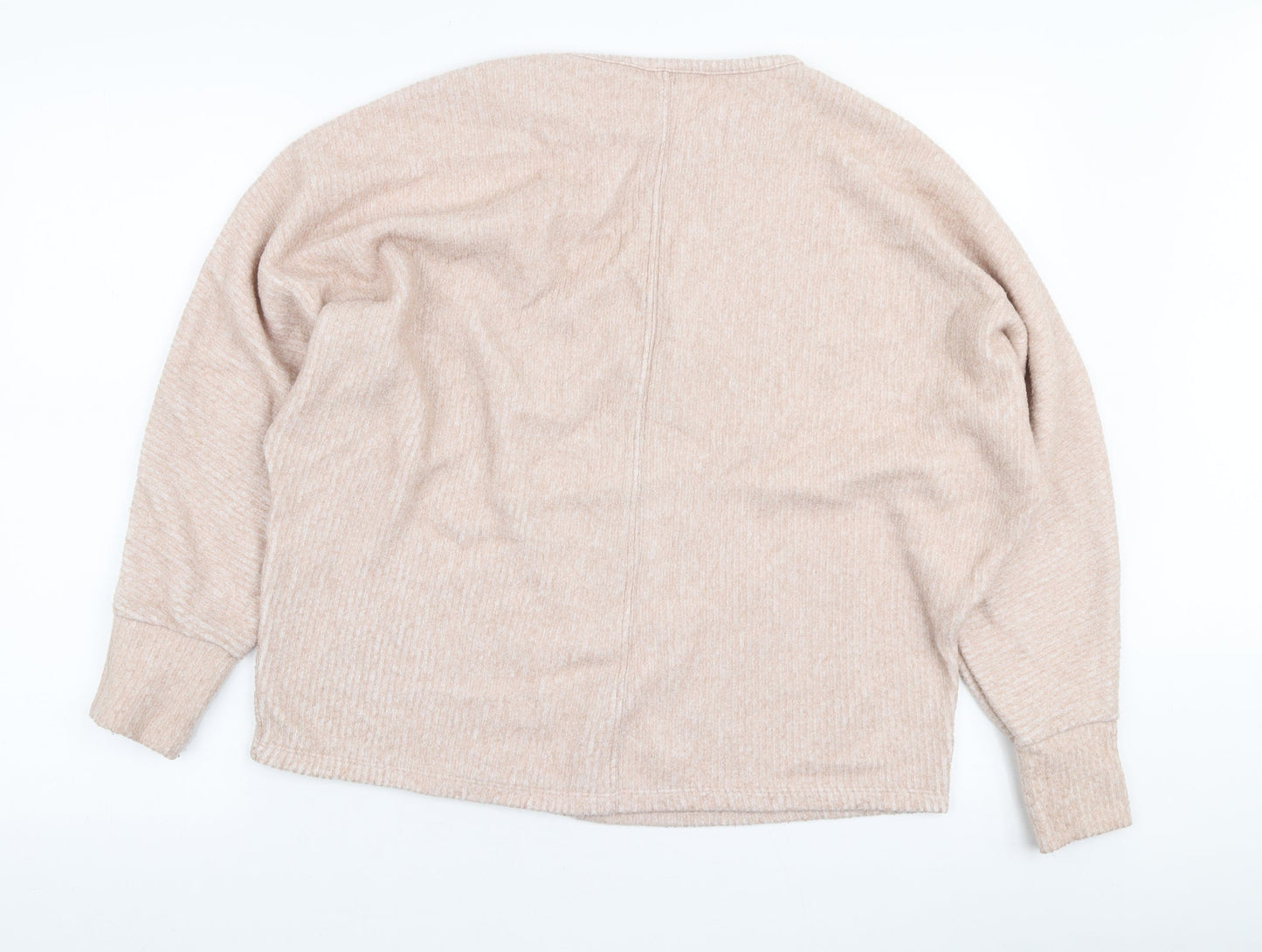 George Womens Pink Polyester Pullover Sweatshirt Size M Pullover