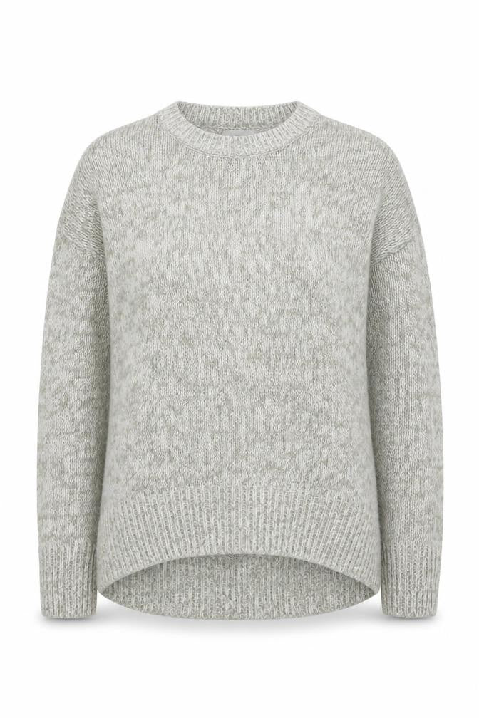 New Look Womens Green Round Neck Acrylic Pullover Jumper Size S