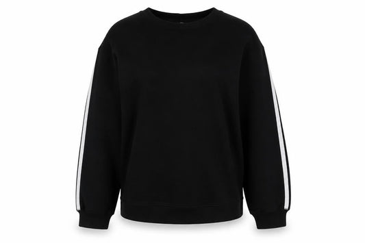 ASOS Womens Black Polyester Pullover Sweatshirt Size 10 Pullover