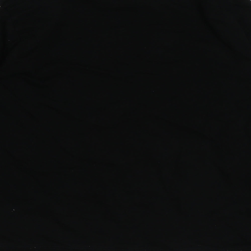 ASOS Womens Black Polyester Pullover Sweatshirt Size 10 Pullover