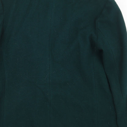 House of Fraser Womens Green Jacket Size 12 Button