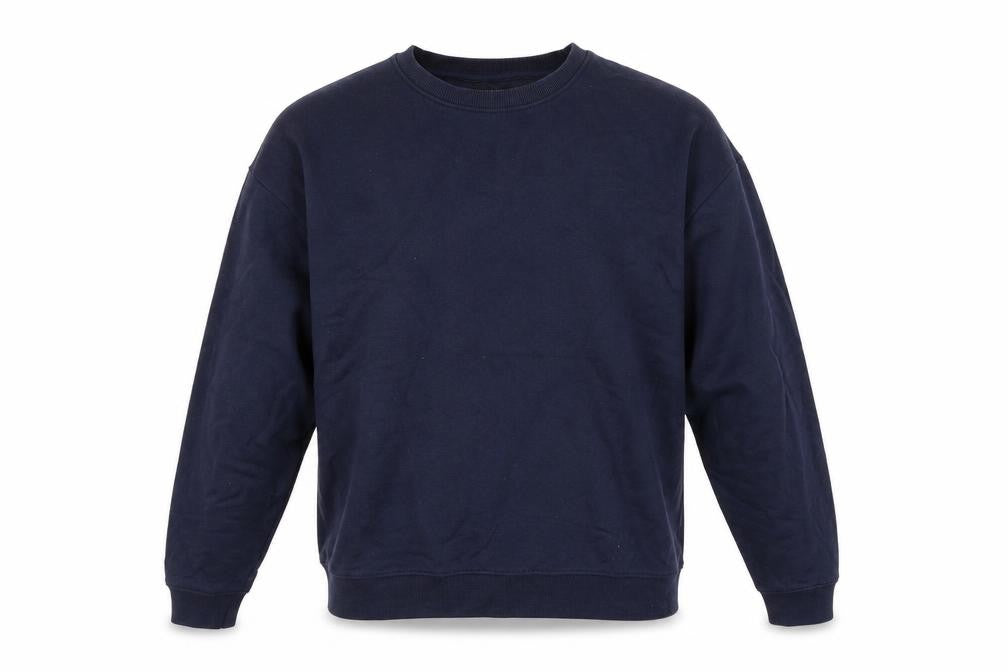 Boohoo Mens Blue Polyester Pullover Sweatshirt Size M
