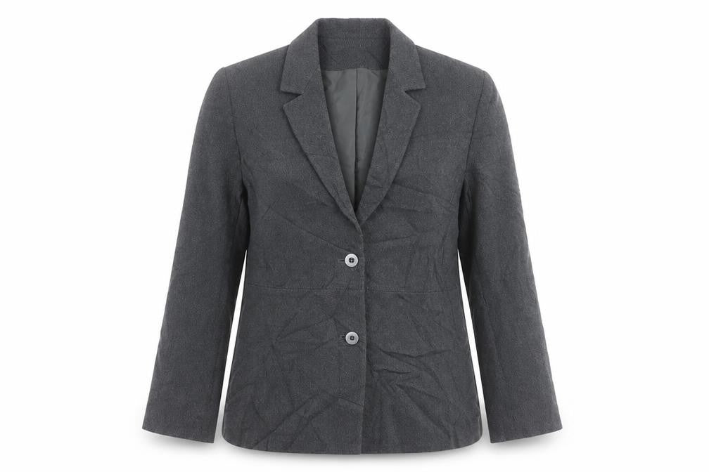 George Womens Grey Jacket Blazer Size 10 Button