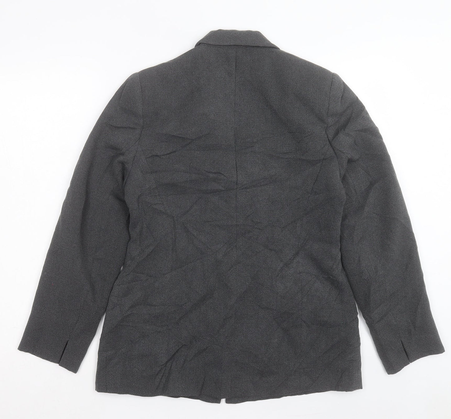George Womens Grey Jacket Blazer Size 10 Button