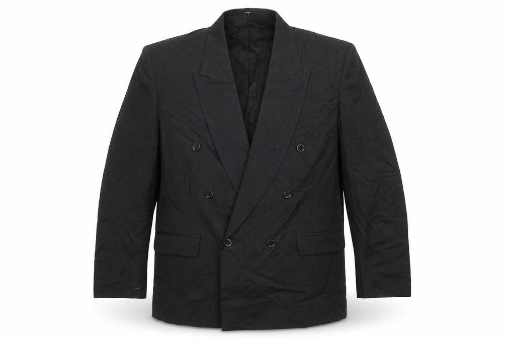 Horne Brothers Mens Grey Polyester Jacket Suit Jacket Size 42