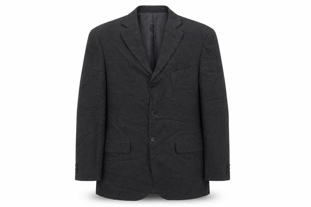 Marks & Spencer Mens Grey Polyacrylate Fibre Jacket Suit Jacket Size 40