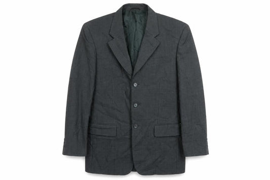 Dimensions Mens Green Polyacrylate Fibre Jacket Suit Jacket Size 36