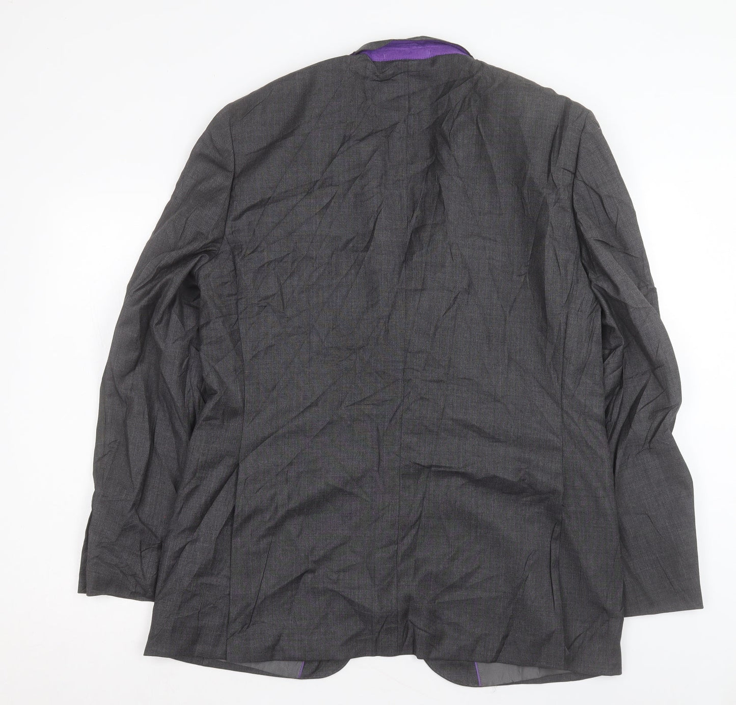 NEXT Mens Grey Wool Jacket Suit Jacket Size 42
