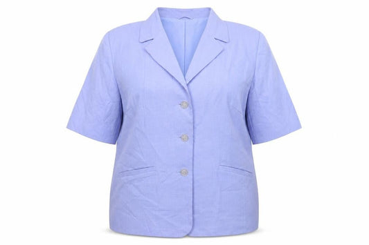 Bonmarché Womens Purple Jacket Blazer Size 14 Button