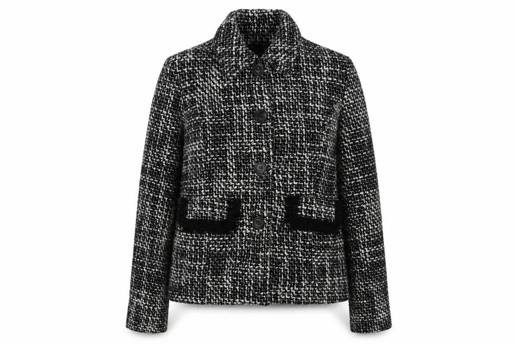 Miss Posh Womens Black Jacket Blazer Size 10 Button