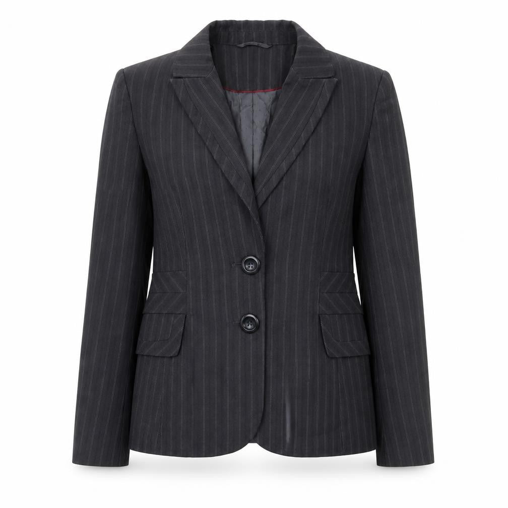 Autonomy Womens Grey Jacket Blazer Size 8 Button