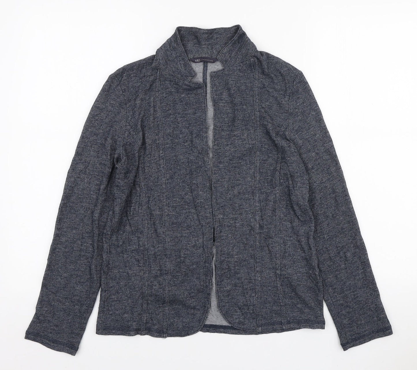 Marks and Spencer Womens Blue Jacket Blazer Size 10