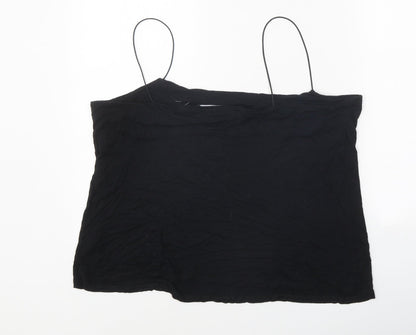 Dorothy Perkins Womens Blue Polyester Camisole Tank Size 14 Square Neck