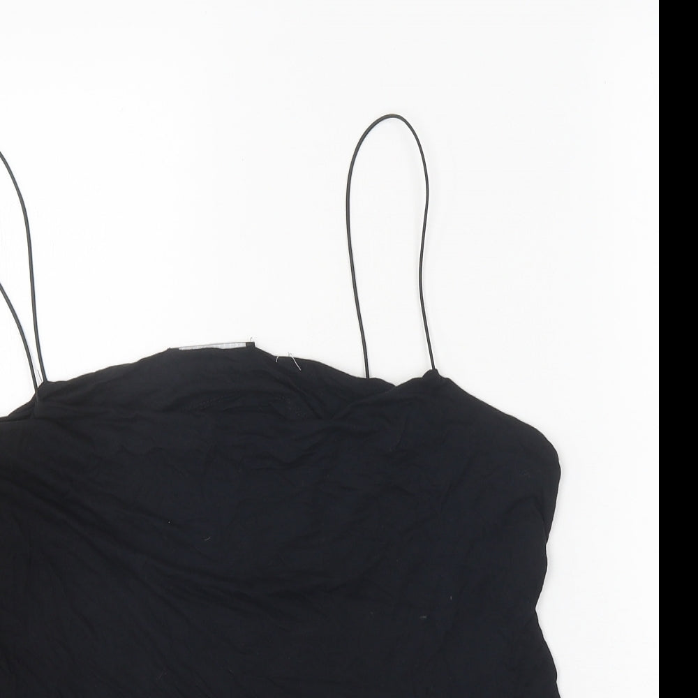 Dorothy Perkins Womens Blue Polyester Camisole Tank Size 14 Square Neck