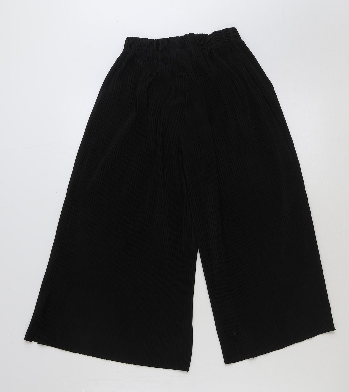 ASOS Womens Black Polyester Trousers Size 4 L20 in Regular