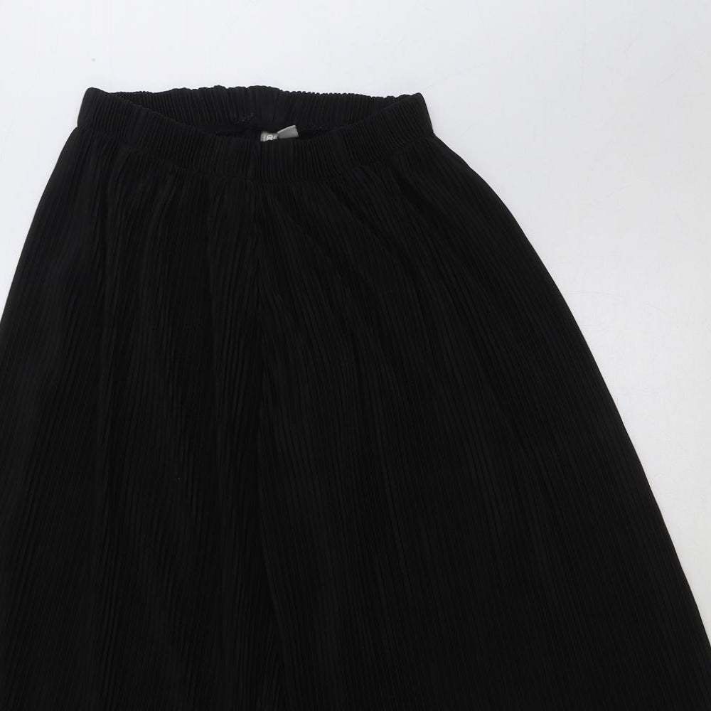 ASOS Womens Black Polyester Trousers Size 4 L20 in Regular
