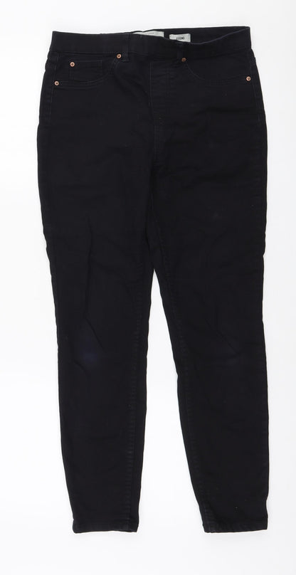 New Look Womens Blue Polyester Jegging Jeans Size 10 L26 in Regular