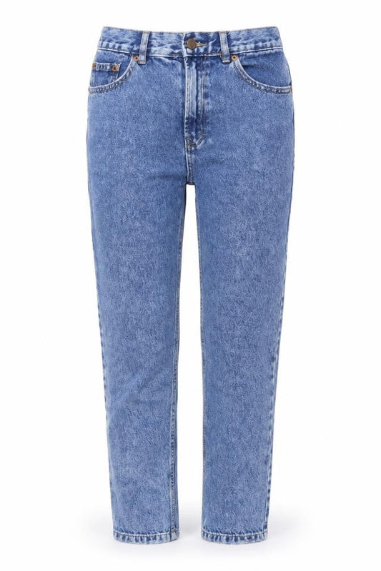 Pull&Bear Womens Blue Cotton Jegging Jeans Size S L26 in Regular Button