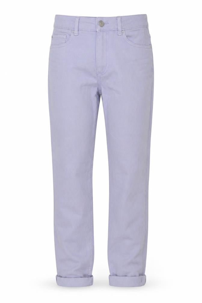 Marks & Spencer Womens Blue Cotton Straight Jeans Size 6 L28 in Slim Button