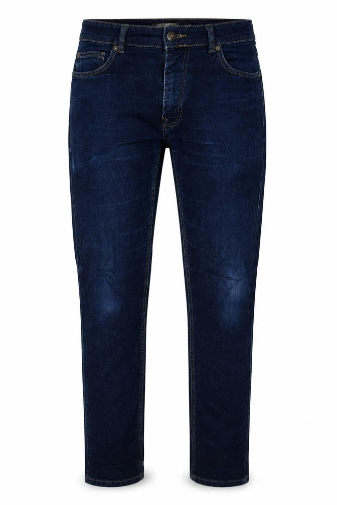 Next Mens Blue Cotton Skinny Jeans Size 30 in L31 in Regular Button
