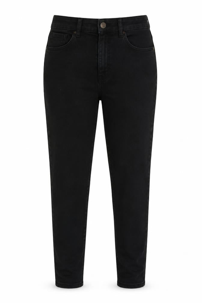 Next Womens Black Cotton Skinny Jeans Size 12 L26 in Regular Button