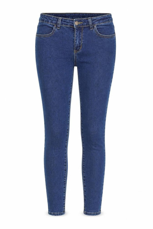 E Cool Jeans Womens Blue Cotton Skinny Jeans Size 29 in L26 in Regular Zip