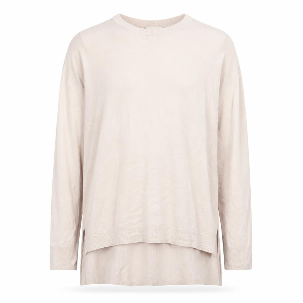 H&M Mens Pink Round Neck Acrylic Pullover Jumper Size L