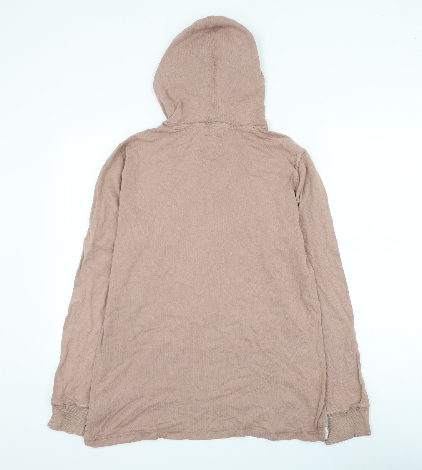 abercr Womens Pink Cotton Pullover Hoodie Size M Pullover