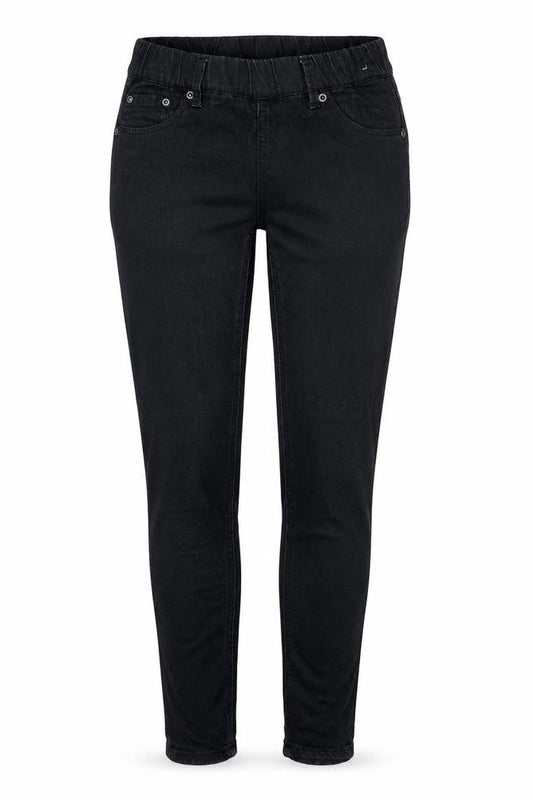 Denim & Co. Womens Black Cotton Jegging Jeans Size 8 L31 in Regular