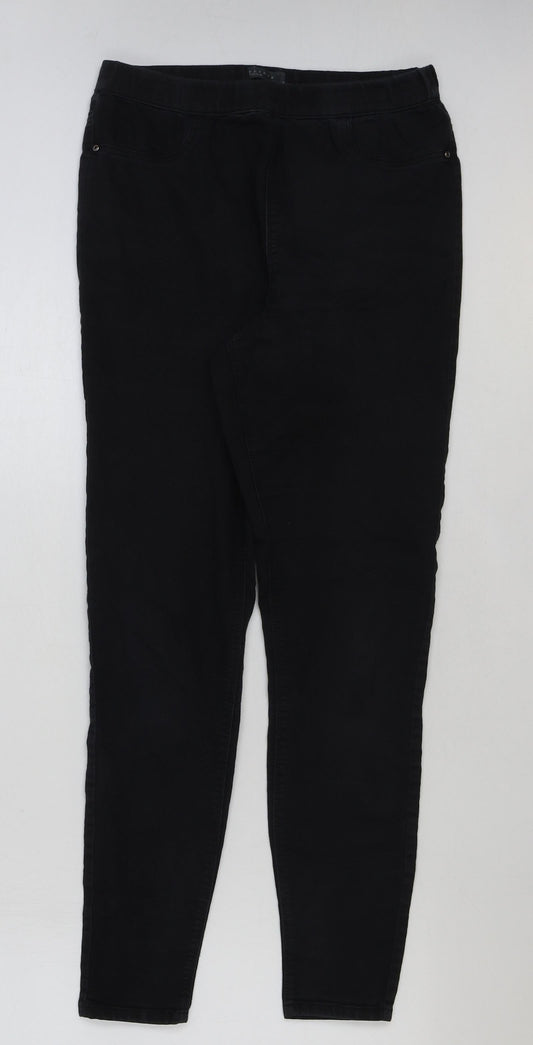 Papaya Womens Blue Cotton Jegging Jeans Size 10 L28 in Regular