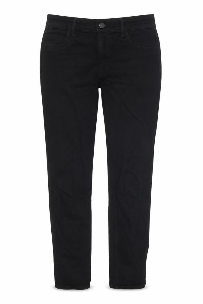 Womens Black 100% Cotton Skinny Jeans Size 30 in L29 in Regular Zip