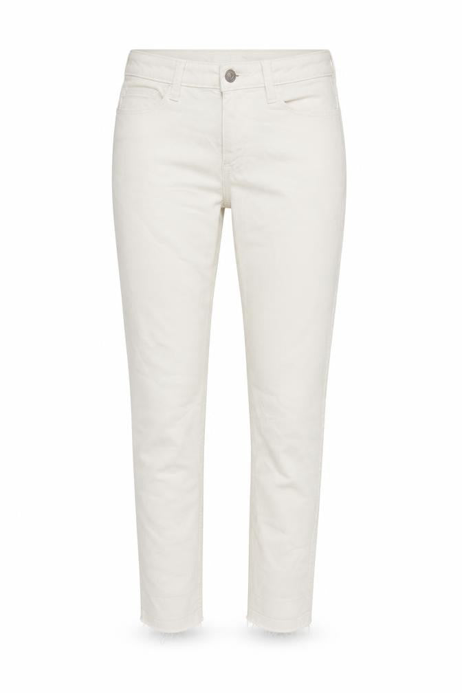 Vera Moda Womens White 100% Cotton Skinny Jeans Size 34 in L29 in Regular Zip