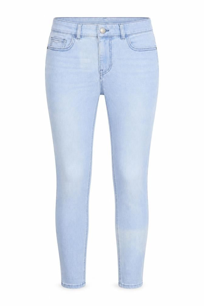 Womens Blue 100% Cotton Skinny Jeans Size 30 in L27 in Regular Zip