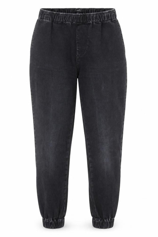 George Womens Black Cotton Tapered Jeans Size 8 L26 in Regular