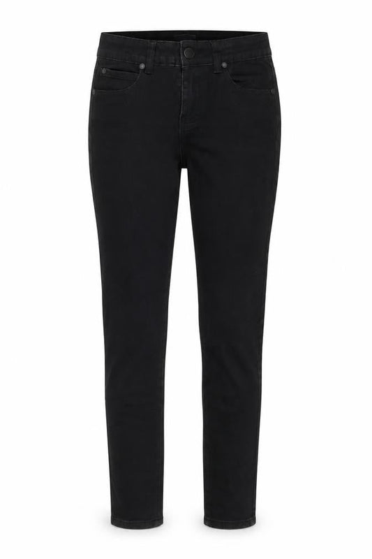 Miss Selfridge Womens Black Cotton Skinny Jeans Size 8 L26 in Regular Zip