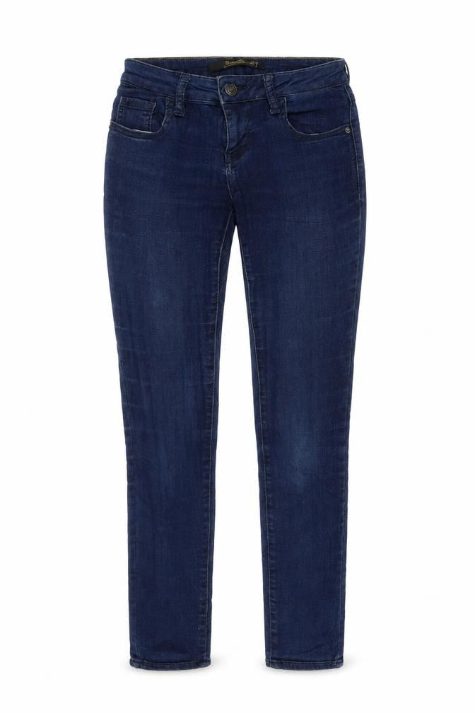 old na Womens Blue Cotton Skinny Jeans Size 6 L28 in Regular Zip