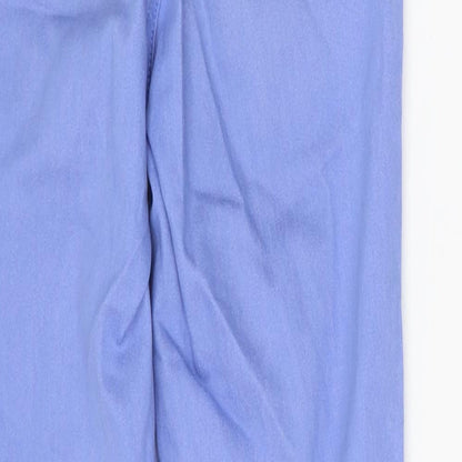Marks & Spencer Womens Blue Cotton Jegging Jeans Size 6 L27 in Regular
