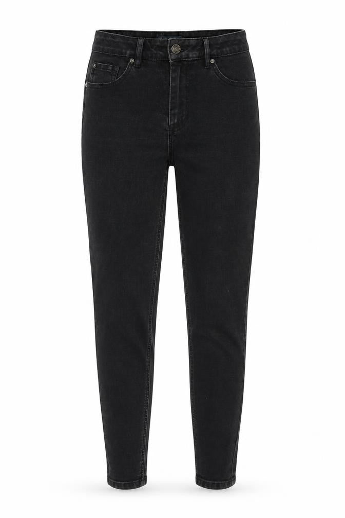 Papaya Womens Black Cotton Skinny Jeans Size 8 L27 in Regular Zip
