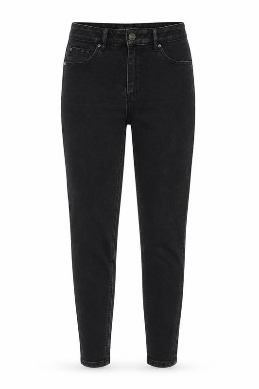 Papaya Womens Black Cotton Skinny Jeans Size 8 L27 in Regular Zip
