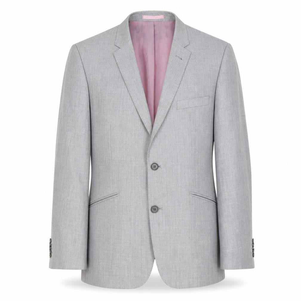 Butler & Webb Mens Grey Polyester Jacket Suit Jacket Size 40