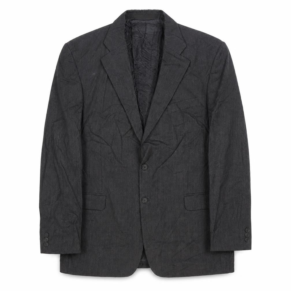 Marks & Spencer Mens Grey Wool Jacket Suit Jacket Size 46