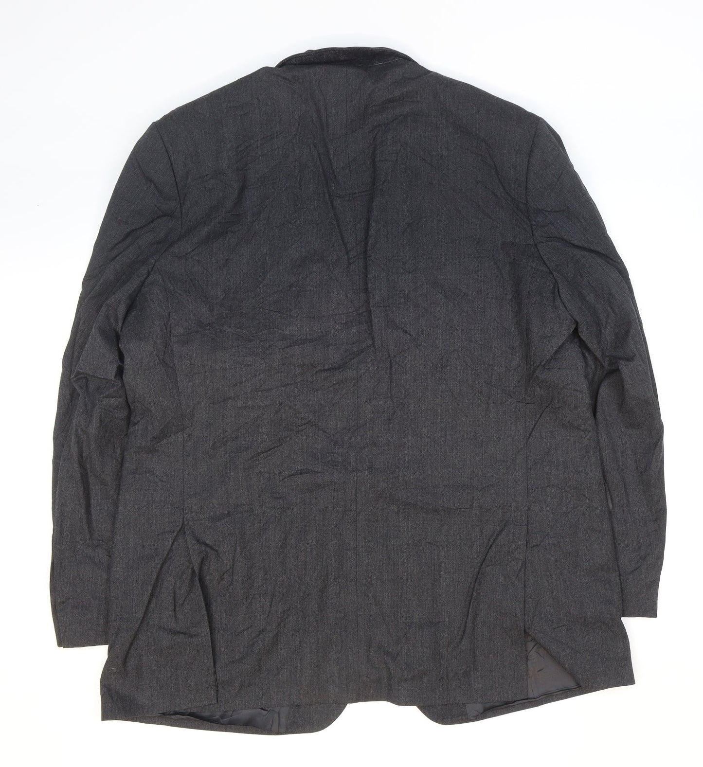 Marks and Spencer Mens Grey Wool Jacket Suit Jacket Size 46