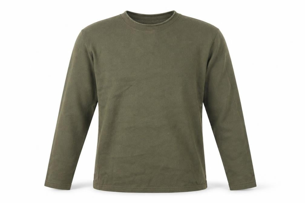 Para Mens Green Polyester Pullover Sweatshirt Size S - Size S/M