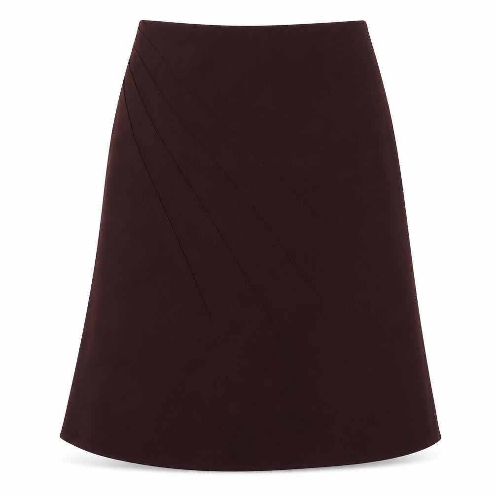 MIA Womens Red Polyester A-Line Skirt Size 36 in