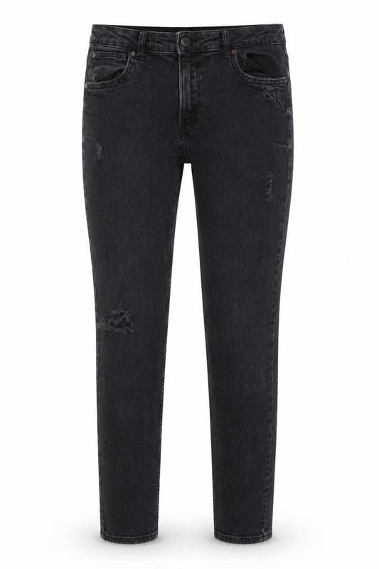 Bershka Womens Grey Cotton Skinny Jeans Size L L28 in Regular Button