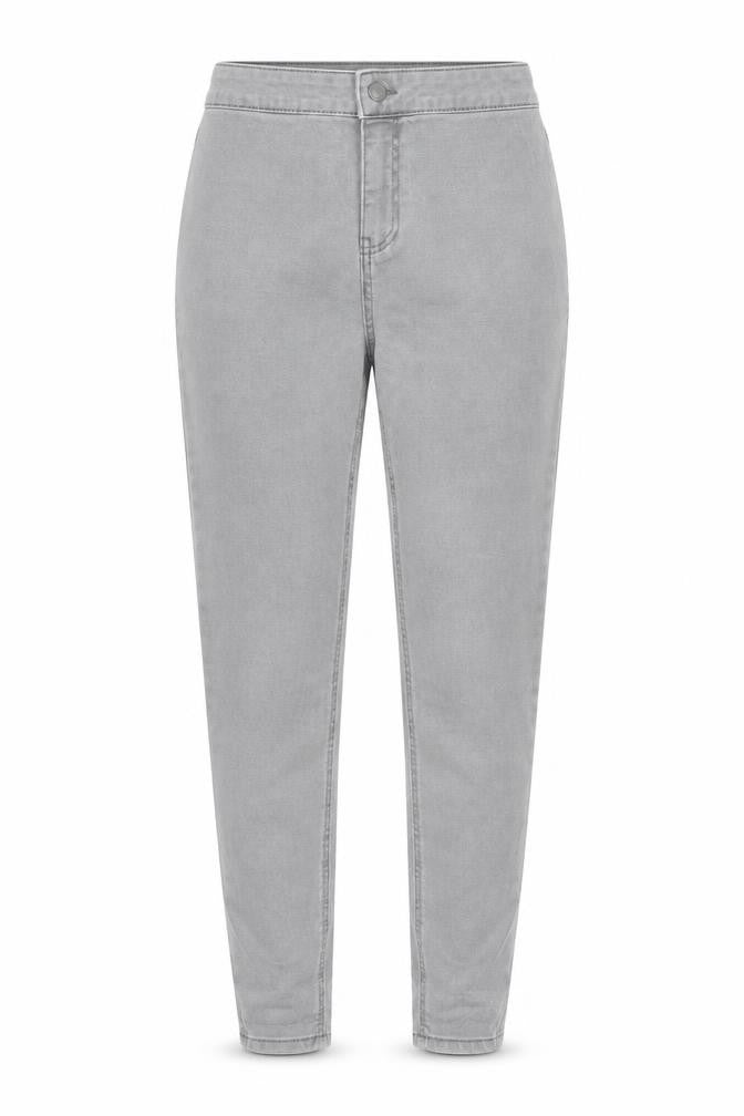 TU Womens Grey Cotton Skinny Jeans Size 12 L27.5 in Regular Zip