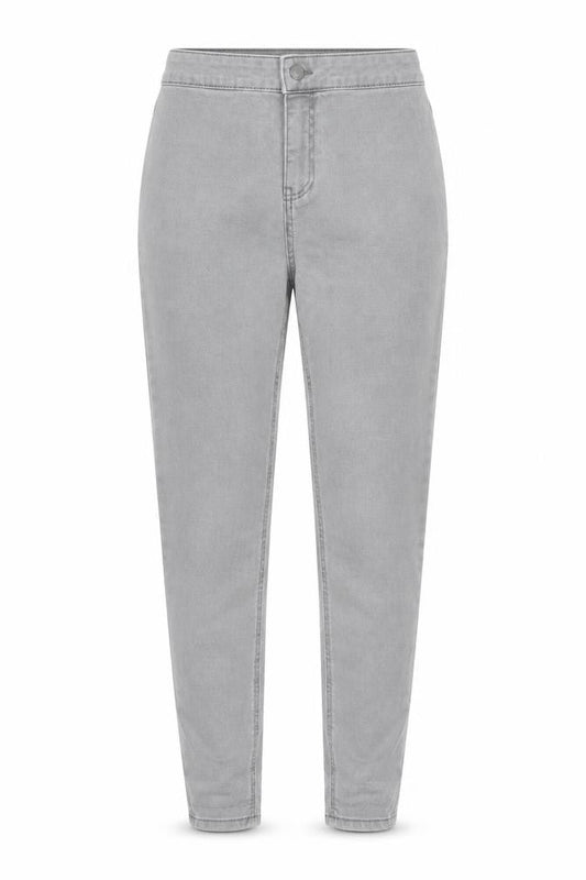 TU Womens Grey Cotton Skinny Jeans Size 12 L27.5 in Regular Zip