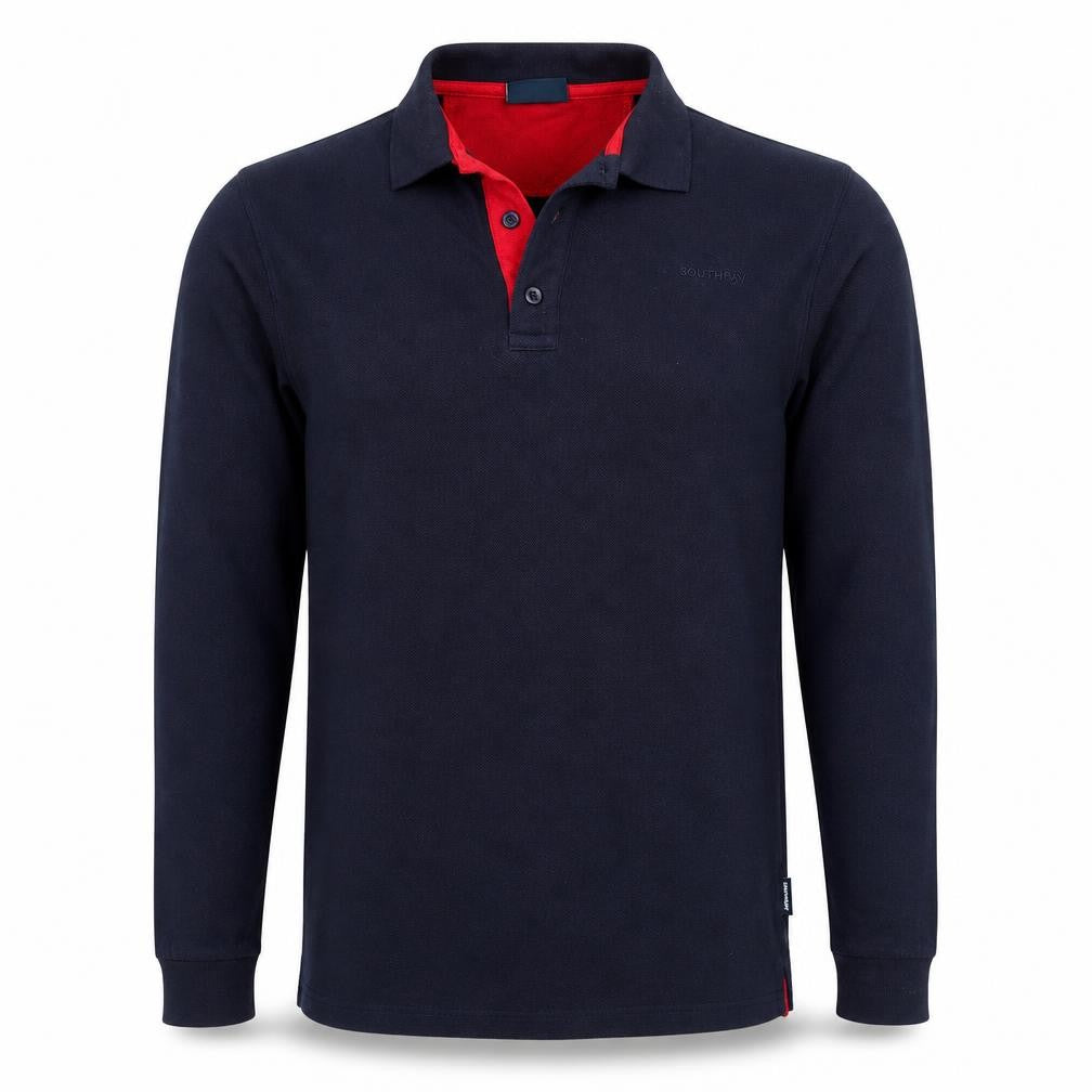 South Bay Mens Blue Polyester Pullover Sweatshirt Size S