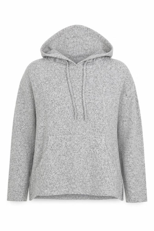 Brave Soul Womens Grey Viscose Pullover Hoodie Size XS Pullover